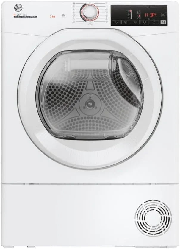 Hoover HR4 H7A2TE-S wasdroger, 85 x 60 x 48, Woolmark-certificering