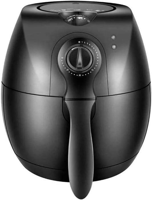 Airfryer, 1500W, heteluchtfunctie, grillfunctie, 1500W Heteluchtoven, Met Snelle Luchtcirculatie, Instelbare Temperatuur, Voor Frituren