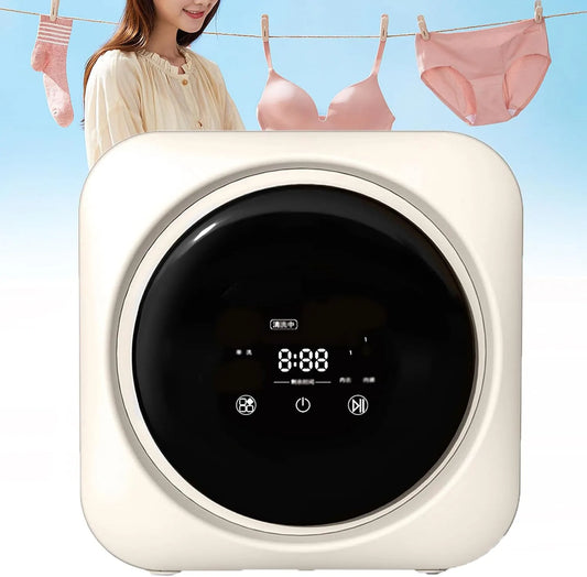 Was-droogcombinatie, 3,5 l, automatische werking, Aan de muur gemonteerde wasmachine, 3,5 l volautomatische mini-wasmachine en centrifuge