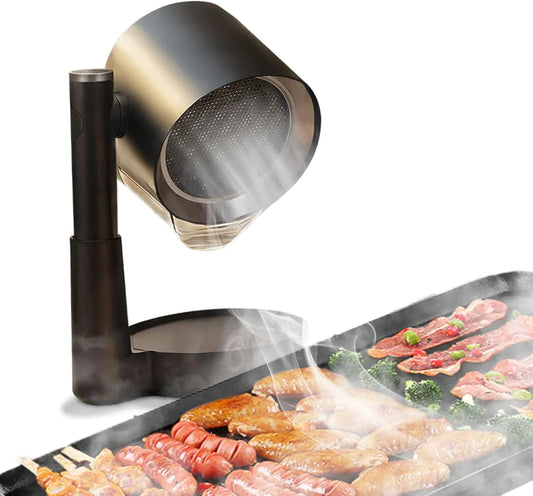 Afzuigkap, 3 snelheden, heteluchtfunctie, Mobiele, mini voor keuken, draagbare met hoogteverstelling en 3 snelheden
