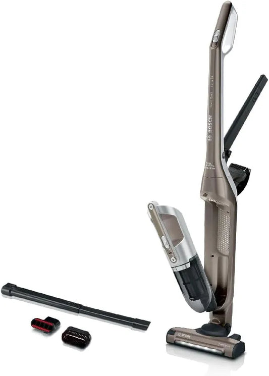 Bosch BBH3ALL23 handstofzuiger, draadloos gebruik, Flexxo Gen2 Serie 4, 2-in-1 snoerloze en zakloze steelstofzuiger met, geïntegreerde accessoires