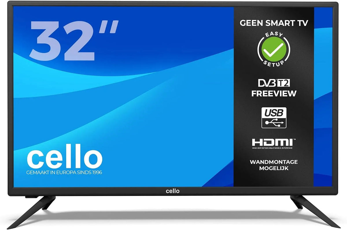 Cello C3220DVBDE, 80 cm, 32' 80 cm Diagonale HD Ready LED TV