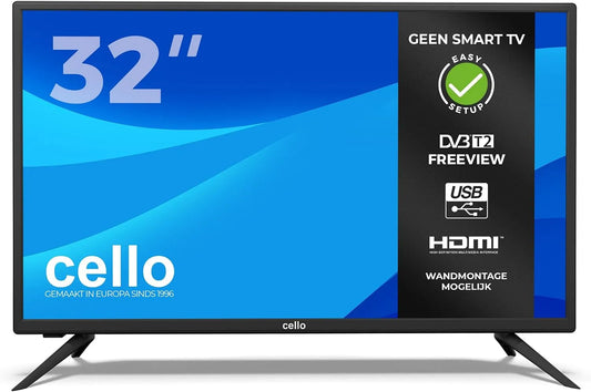 Cello C3220DVBDE, 80 cm, 32' 80 cm Diagonale HD Ready LED TV