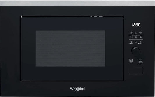 Whirlpool WMF250G magnetron, 900 W, 28 cm, 7 standen, Inbouw, opwarmen en ontdooien met vermogensstanden