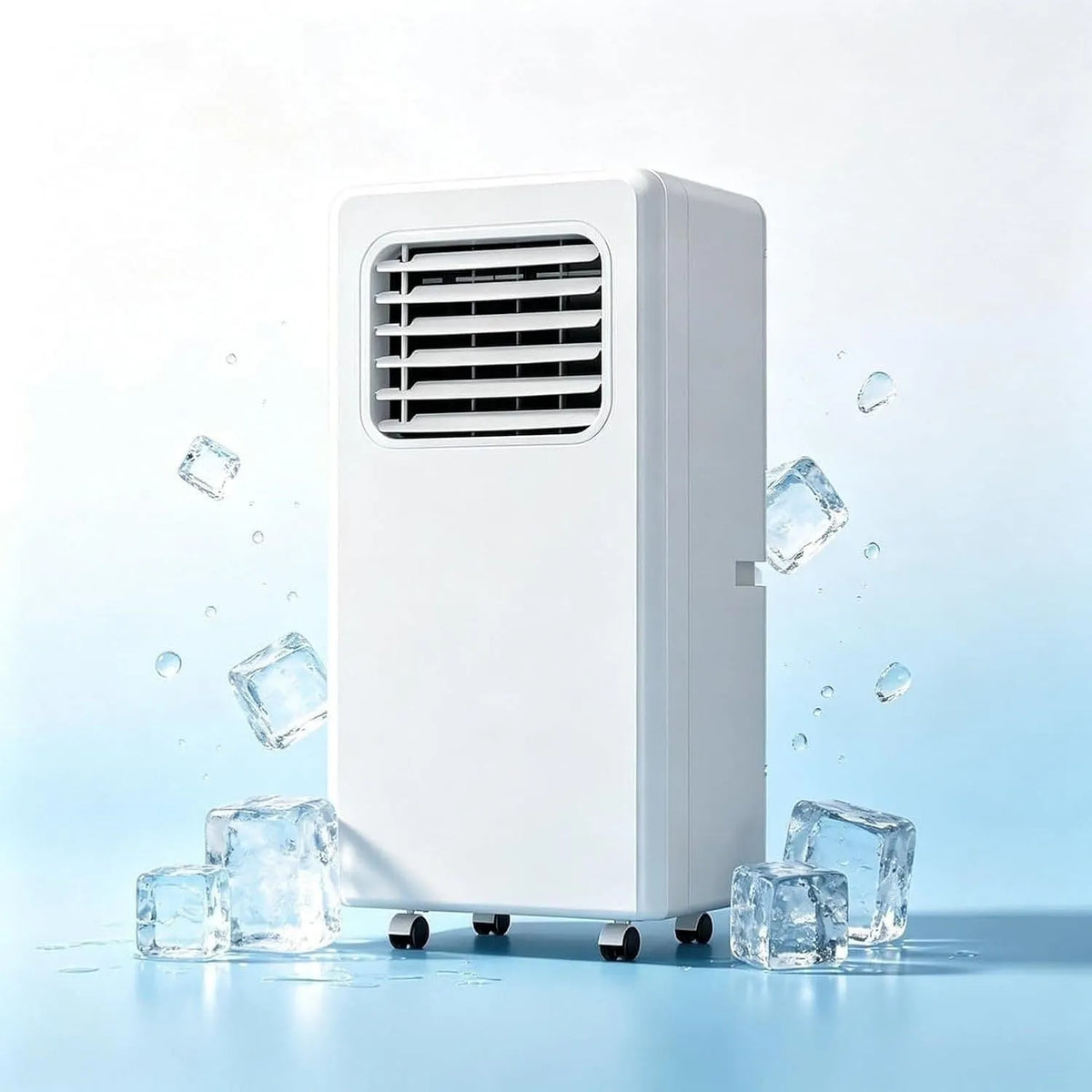 18000BTU airconditioner, Draagbare Airco Vloerstaand voor Woonkamer en Gamekamer, Krachtige Koeling tot 550 Vierkante Meter, Airconditioning Unit