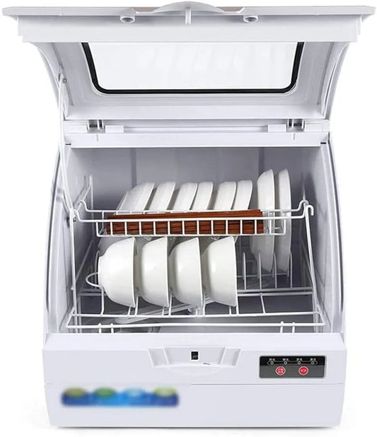 Vaatwasser, automatische werking, Volautomatische voor huishoudelijk gebruik, klein tafelmodel, zelfstandig te gebruiken
