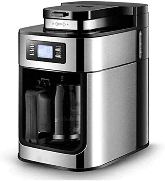 Koffiemachine, wifi-bediening, automatische werking, maal- en zetautomaat met ingebouwde braam WIFI Automatische Amerikaanse Koffiemolen Het nieuwe