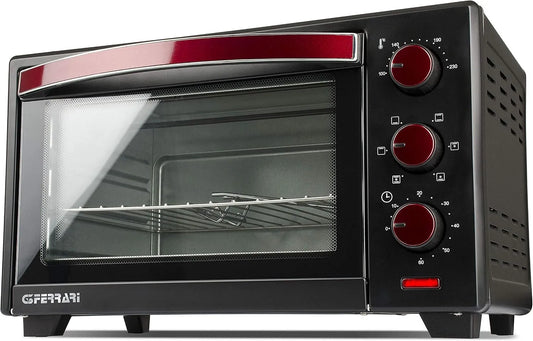 G10073 elektrische oven, 1380 W, heteluchtfunctie, G3 Ferrari Il Moro 20 elektrische convectieoven, capaciteit 20 liter