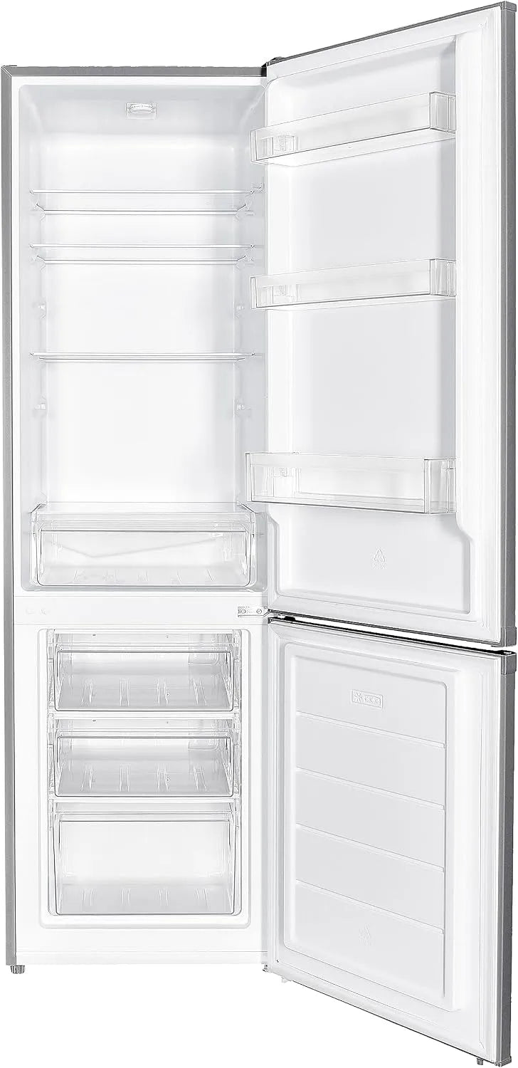KGK262EIX koel-vriescombinatie, 40 dB, 180 cm, omkeerbare deur, PKM 180 cm/262 liter/Inox Design/71 liter, 4 sterren geviervak
