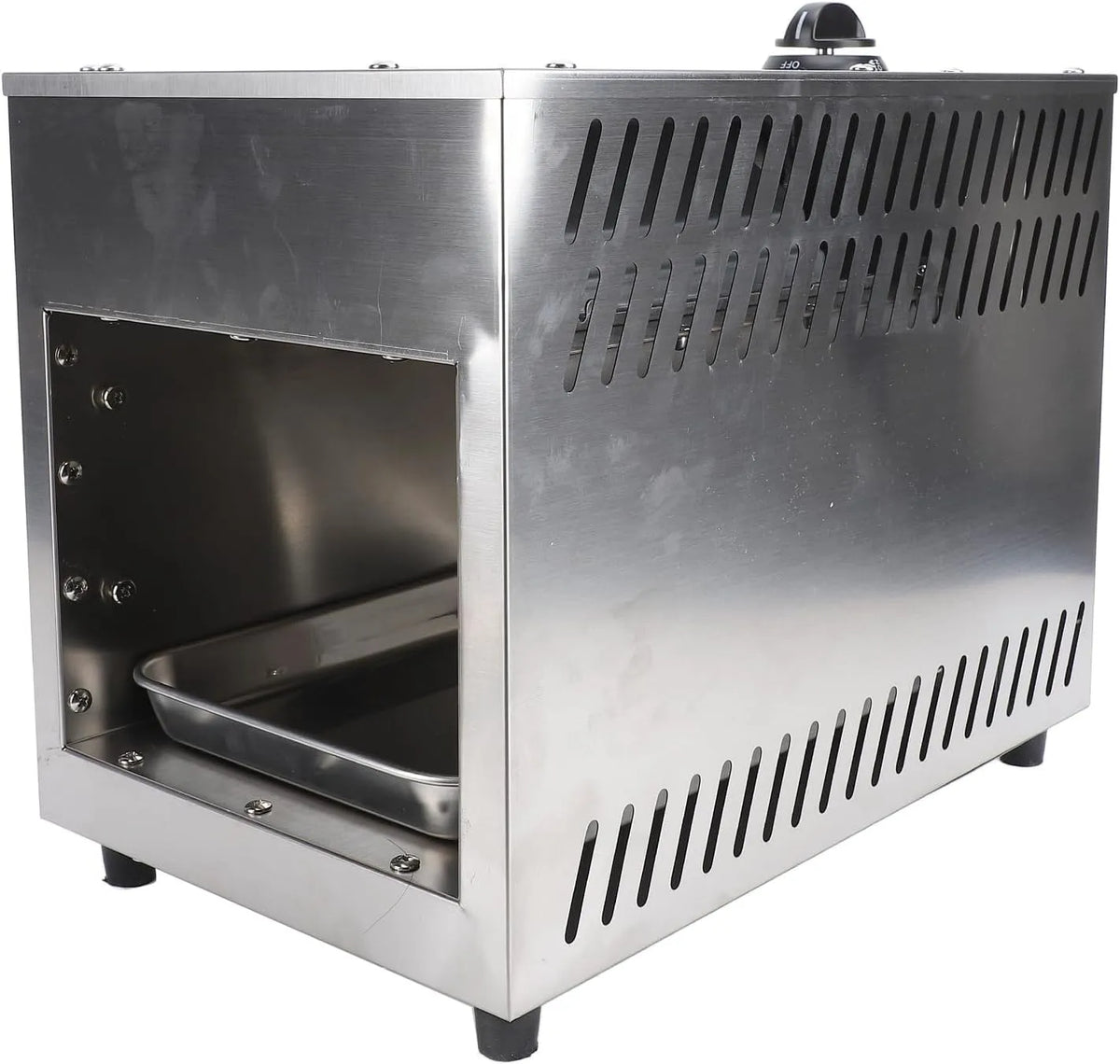 X 22 X 28 broodrooster, 4000 W, 28 Cm, 35,5, 5 Cm, roestvrijstalen behuizing, Pwshymi Commerciële, Robuust Roestvrij Staal