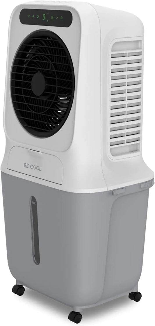 BC25ACP2501W, wifi-bediening, BE COOL luchtkoeler, watertank van 25 liter, wifi en afstandsbediening