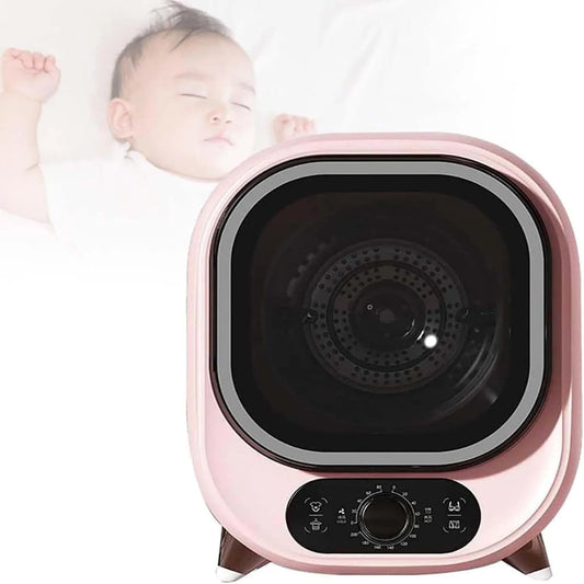 Afzuigkap, 0,8 kg, Mini-elektrische wasdroger, draagbare mini-centrifuge-droger, compacte afvoerluchtdroger met 0,8 kg inhoud, roestvrijstalen trommel