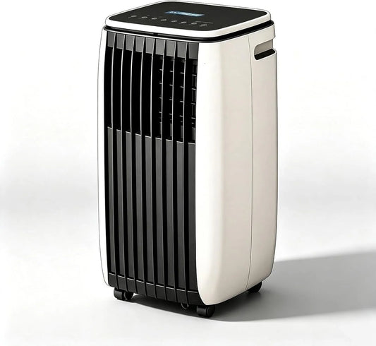 Airconditioner, 14000 BTU, 12000 BTU, koel- en verwarmingsfunctie, 14000 BTU Mobiele, 2-in-1 Koeling en Verwarming Vrijstaand Apparaat met Zwenkwielen
